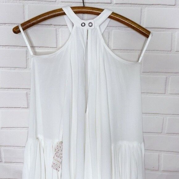 FREE PEOPLE Ivory Cold Shoulder Drift Away Tunic NWT - Picture 8 of 10